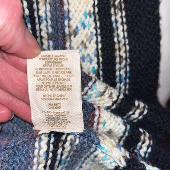 Free People for Urban Outfitters  maxi length long sleeve knitt sweater Small - Picture 8 of 11